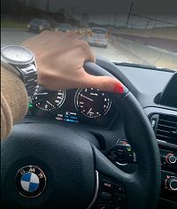 excellent résultat sur mon volant cuir bmw