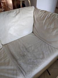 rénovation canapé angle en cuir