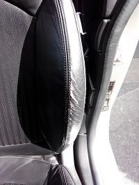 retouche siège conducteur mini cooper 2007