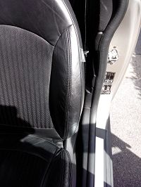 retouche siège conducteur mini cooper 2007