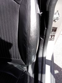 retouche siège conducteur mini cooper 2007