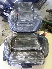 rénovation cuir cobra bmw m3 e36