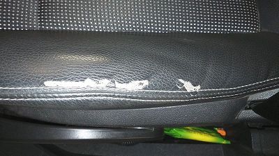 repair opel zafira driver's seat