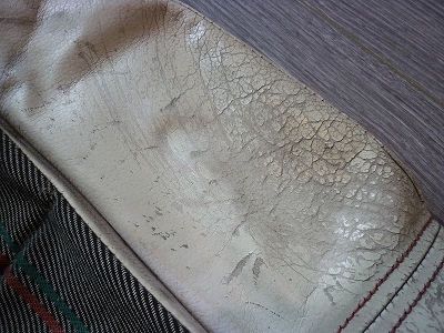 advice for damaged leather area 205 roland garros