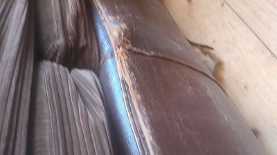 restoration of a sofa and 2 armchairs