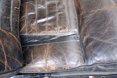 renovation of old car seats very damaged