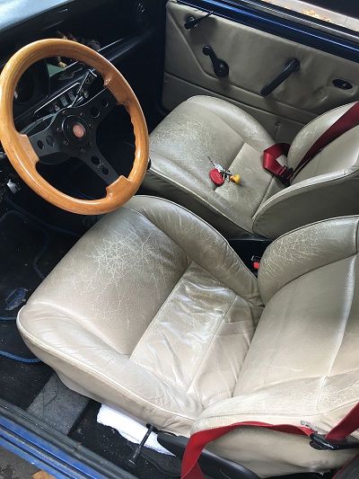 change the interior colour from beige leather to black