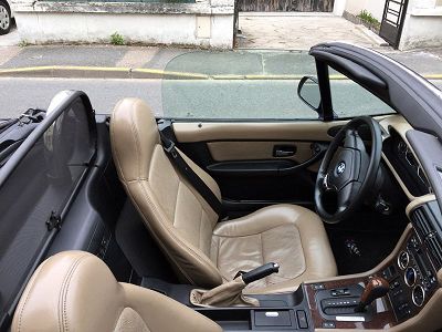 renovation of bmw z3 spotted leather seat