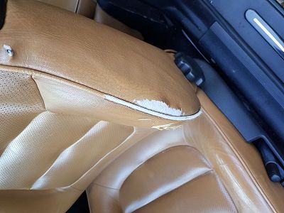 406 cut leather renovation