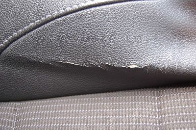 opel insignia 2009 cracked leather
