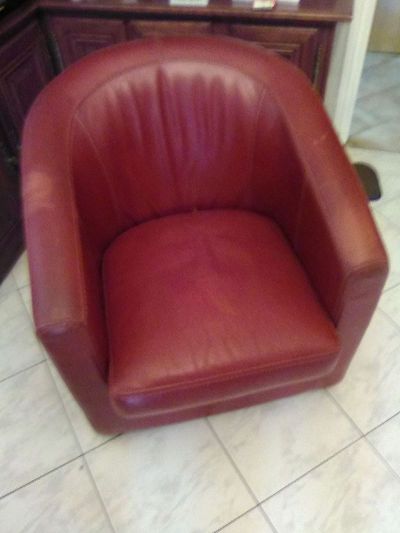 atlas buffalo leather lounge