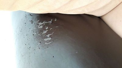 repair armchair imitation leather colonial house