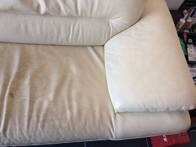 repair and change the colour of the leather of a roche bobois sofa