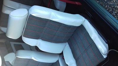 renovation of the 205 roland garros cabriolet upholstery