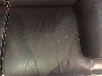 renovation of a leather sofa