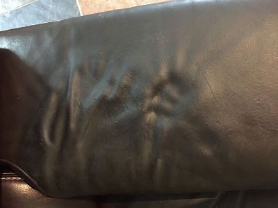 renovation of a leather sofa