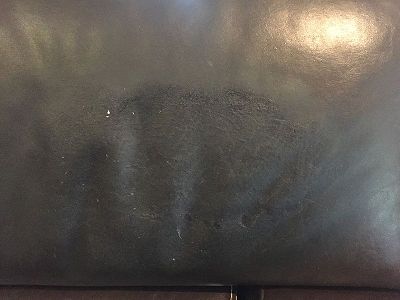 renovation of a leather sofa