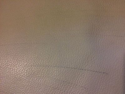 cleaning and care recent white leather sofa