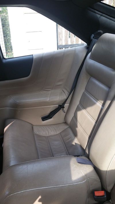 tips for catching up on an already (badly) renovated leather interior