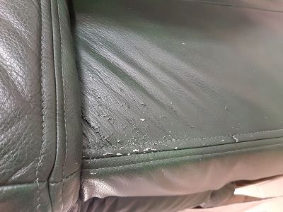 recolouring light leather sofa on dark shade