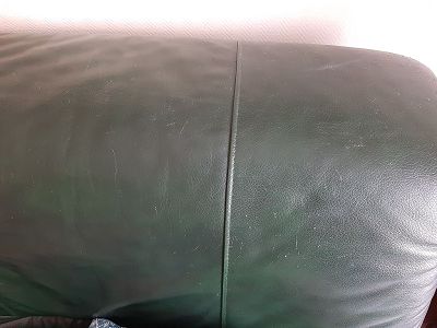 recolouring light leather sofa on dark shade