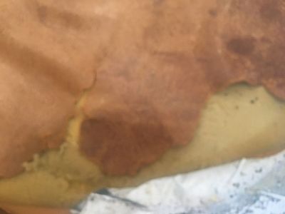 very torn leather repair