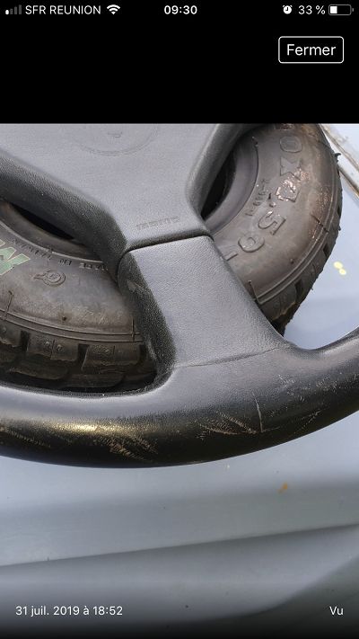 renovation of leather steering wheel momo mx5 na