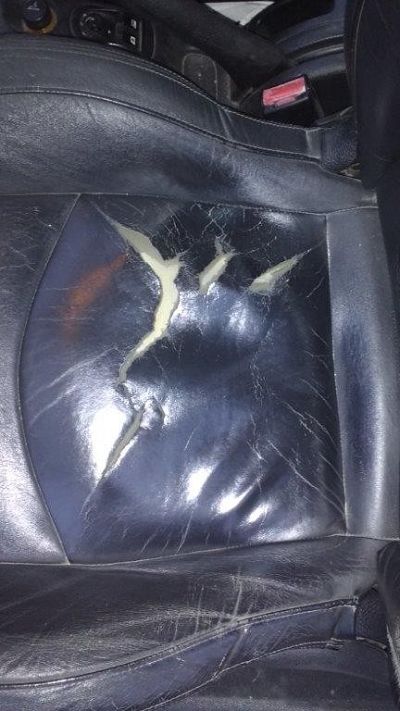 torn 206 2l hdi leather seat