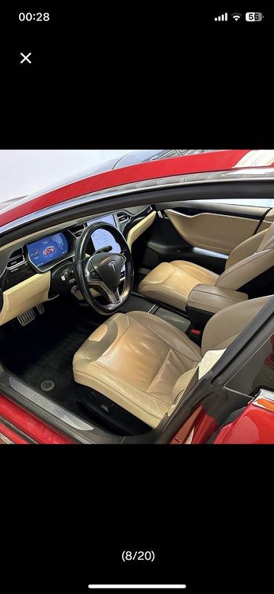 teasla beige interior to ultra-white