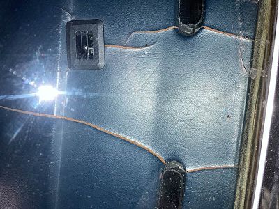 dashboard splits mercedes 450slc