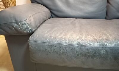leather sofa renovation