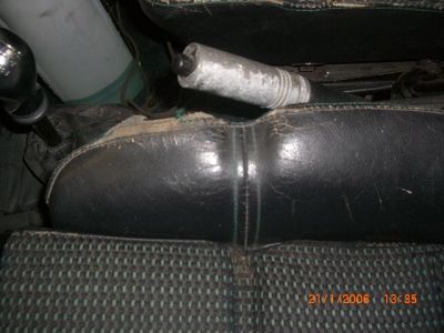 repair semi leather seat 205 gti