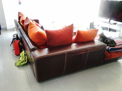 repair nubuck sofa