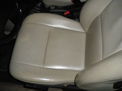 renovation cream leather on saab 900 convertible