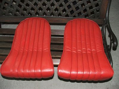 complete restoration of the leather interior on a cobra 427
