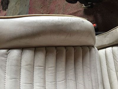 restoration, change of leather colour golf 1 convertible