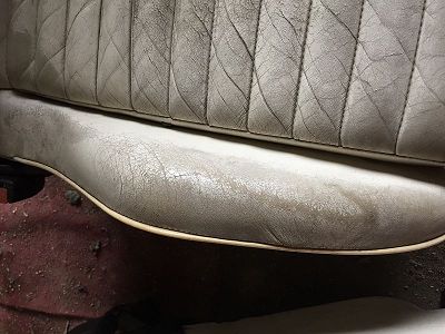 restoration, change of leather colour golf 1 convertible