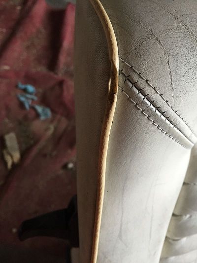 restoration, change of leather colour golf 1 convertible