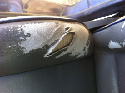 repair leather seat polo tdi 2001