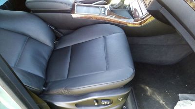 matt black leather renovation