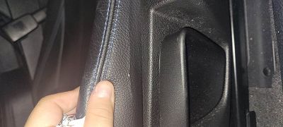 raja en asiento polipiel