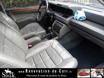 tutorial de renovación de asientos de coche de cuero