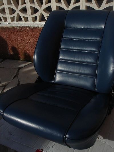 Rénovation sièges  Cuir BMW série 6 E24