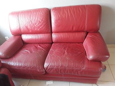 Rénovation et repigmentation canapés