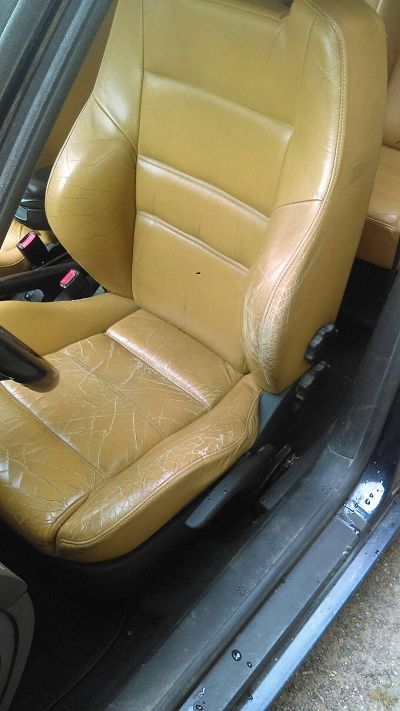 Renovation Cuir Camel Golf 4