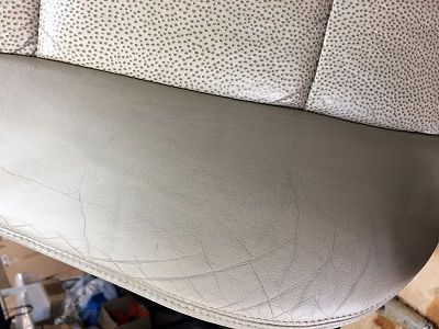 Rénovation siège cuir moucheté  BMW Z3