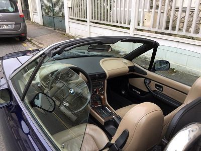 Rénovation siège cuir moucheté  BMW Z3