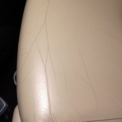 Réparation sièges cuir Jaguar X style 2.2 de 2008