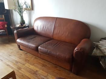 Rénovation canapé + fauteuil 