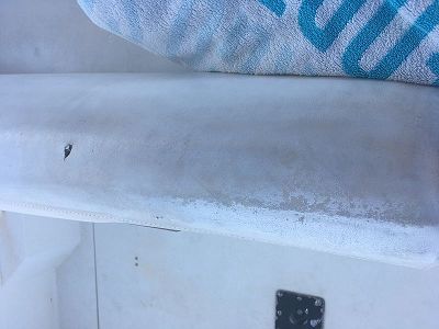 Renovation banquettes bateau